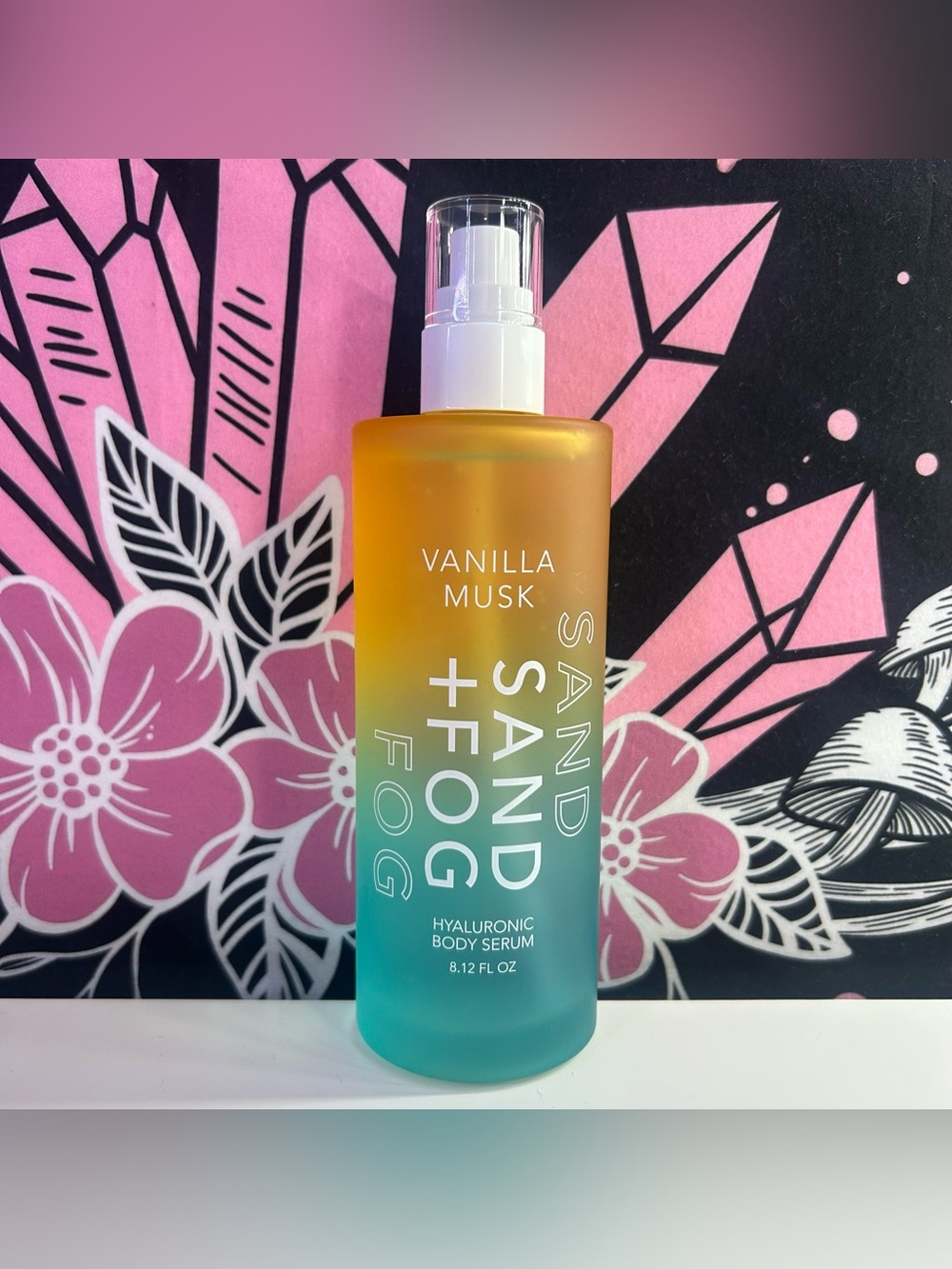 Sand + Fog "Vanilla Musk" Hyaluronic Body Serum 8.12fl oz